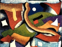 Camino de la Vega - 1989 - Acrílico sobre lienzo - 130 x 97