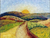 Atardecer - 1986 - Óleo sobre lienzo