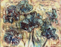 Flores - 1986 - Óleo sobre lienzo