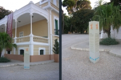 Totem de Presentación - Finca Villa Marco - Ayuntamiento de Campello